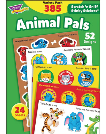 Sparkle Stickers: Variety Pack Animal Pals