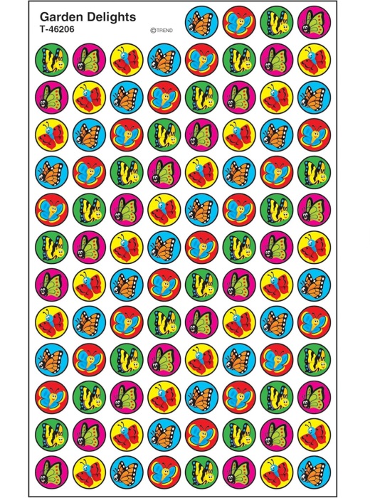 SuperSpots Stickers: Garden Delights