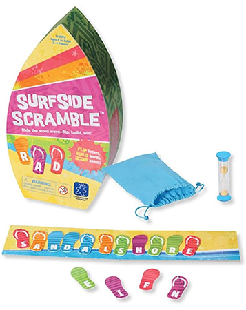 Surfside Scramble Word Game  英単語を作ろう！ サーフボード&ビーチサンダルワードゲーム