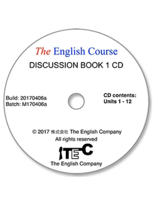 The English Course Discussion Book 1 Audio CD