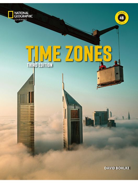 Time Zones 3rd Edition Book 4 Combo Split 4B with Spark Access + e-Book 1 year access