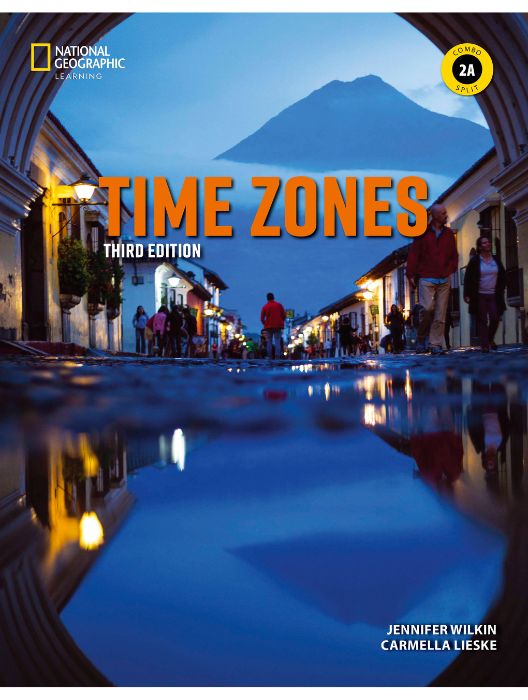 Time Zones 3rd Edition Book 2 Combo Split 2A with Spark Access + e-Book 1 year access