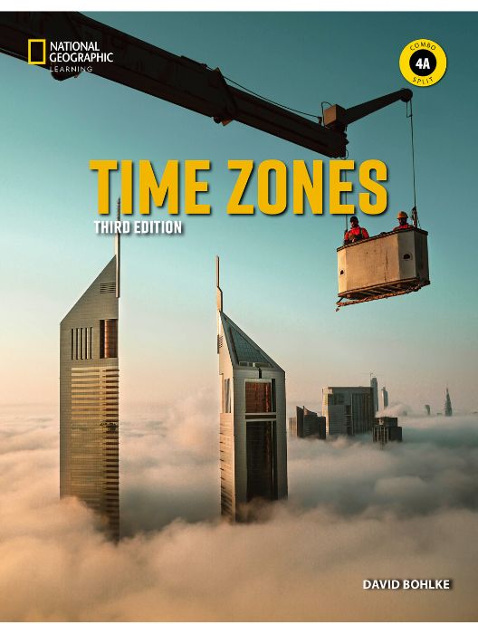 Time Zones 3rd Edition Book 4 Combo Split 4A with Spark Access + e-Book 1 year access