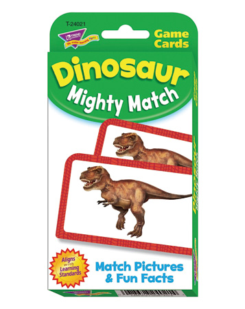 Trend Challenge Cards Dinosaur Mighty Match