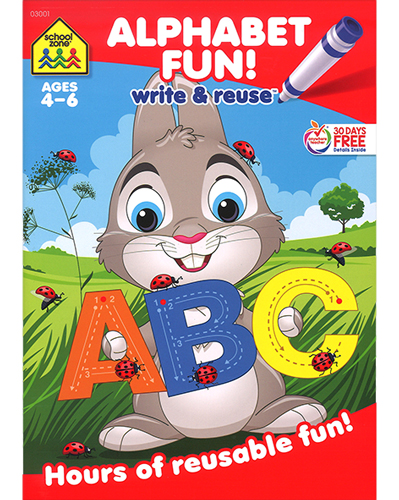 Write & Reuse Workbook: Alphabet Fun!(03001)